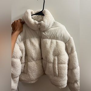 H&M Coat! SUPER comfy,soft, and keeps you warm!